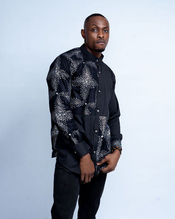 Tito Men's African Print Shirt