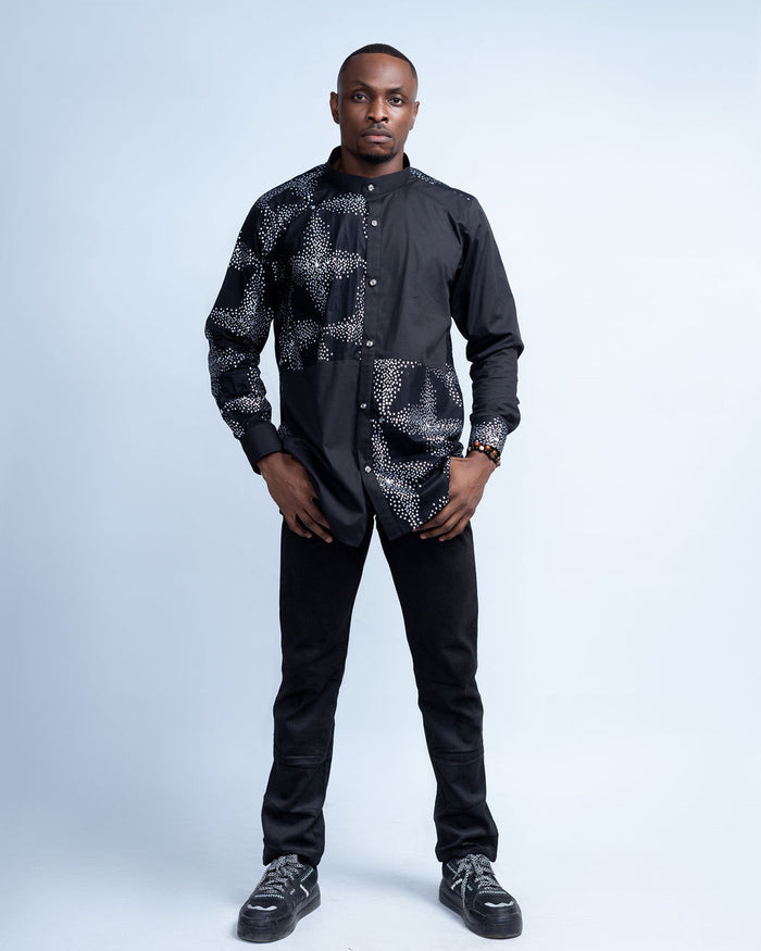 Tito Men's African Print Shirt