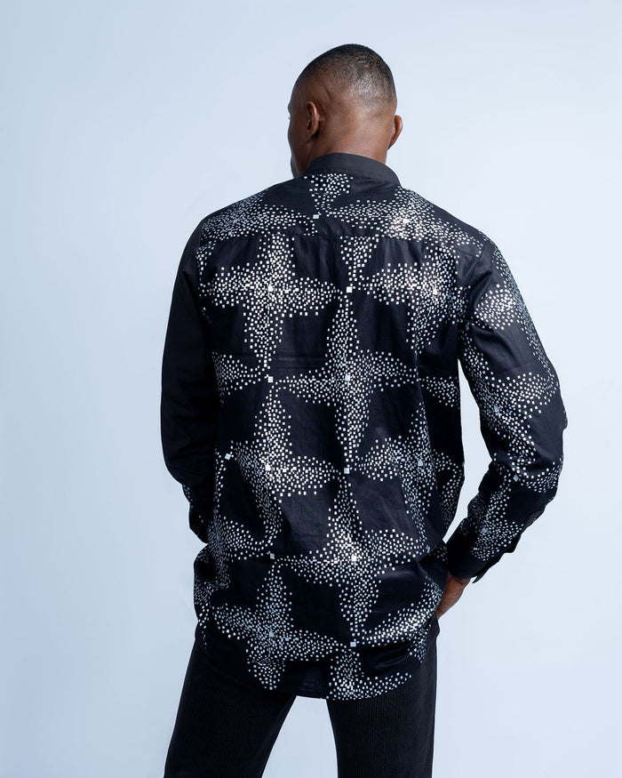 Tito Men's African Print Shirt