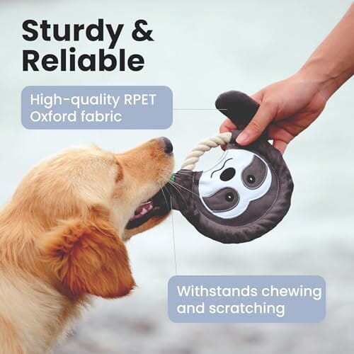 Toss and Throw Tug Toy, Eco-Friendly Indestructible Dog Toys Toys Pet Clever