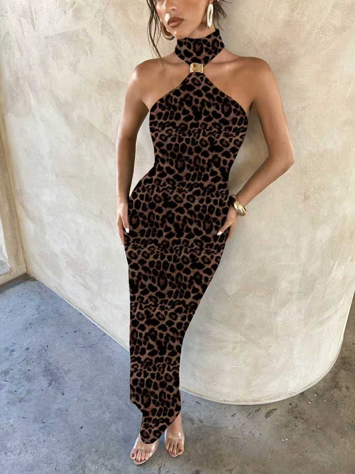 Tove Maxi Dress - Brown