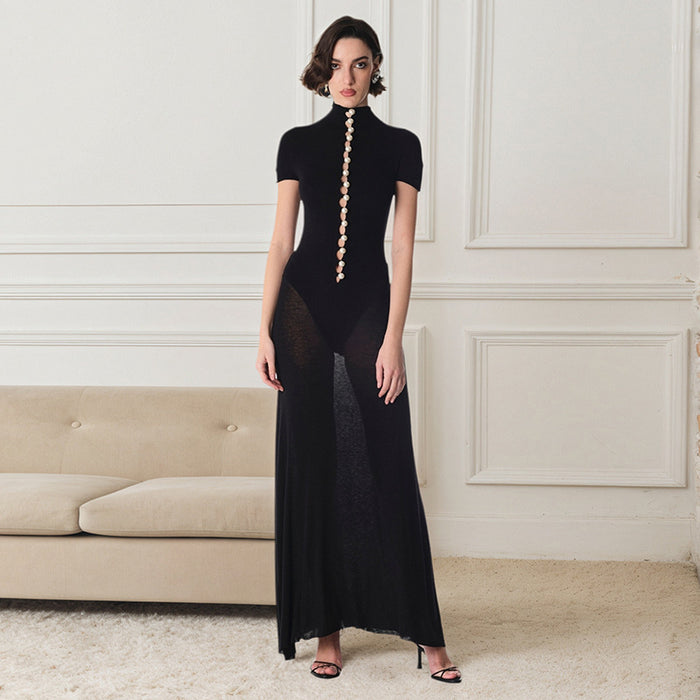 Trillo Maxi Dress - Black