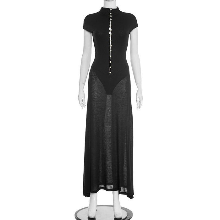 Trillo Maxi Dress - Black