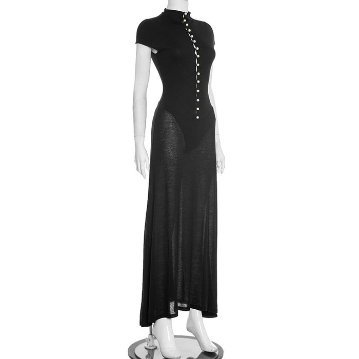 Trillo Maxi Dress - Black