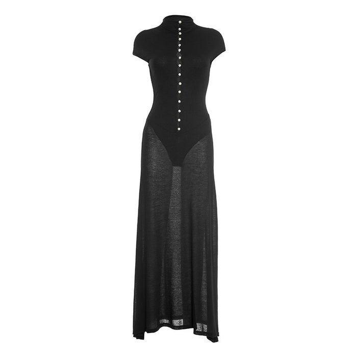 Trillo Maxi Dress - Black