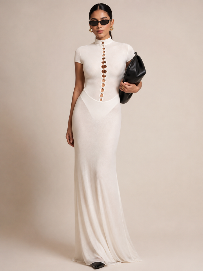 Trillo Maxi Dress - White