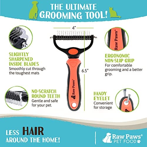 Undercoat Rake & Dematting Tool Dog Combs Pet Clever