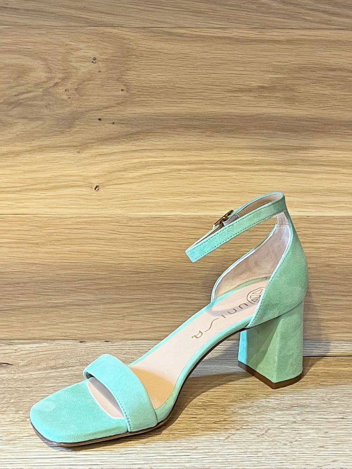 Unisa Minot Heeled Sandals Aquamarine