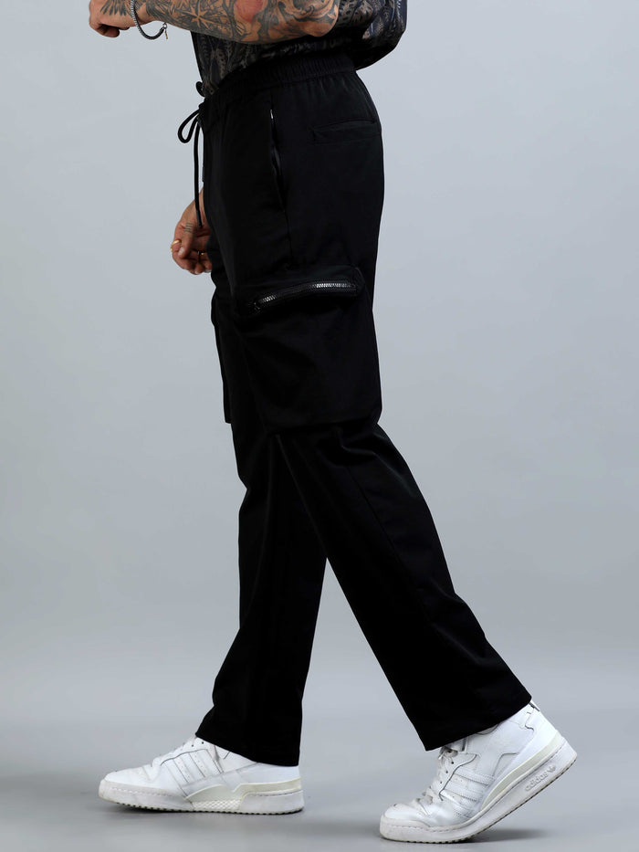 UrbanVoyage Relaxed Cargo In Black