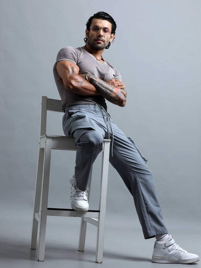 UrbanVoyage Relaxed Cargo In Light Grey
