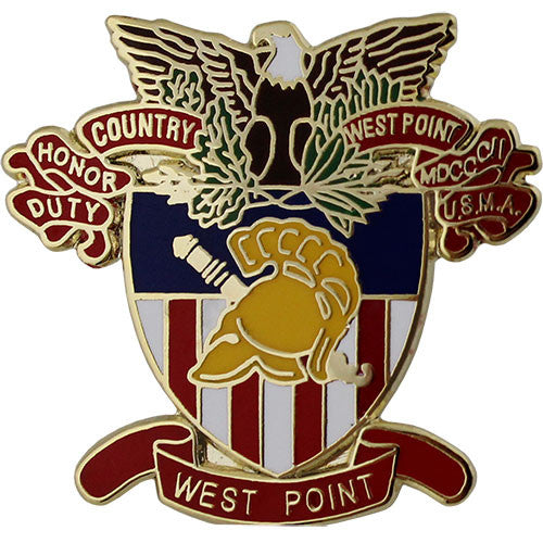 U.S. Military Academy West Point 1" Lapel Pin Pins