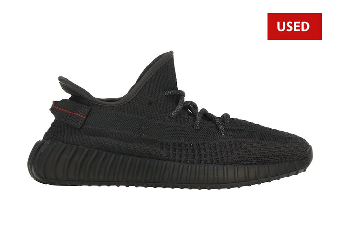 (USED) adidas Yeezy Boost 350 V2 Black (Non-Reflective) - Sz 10.5