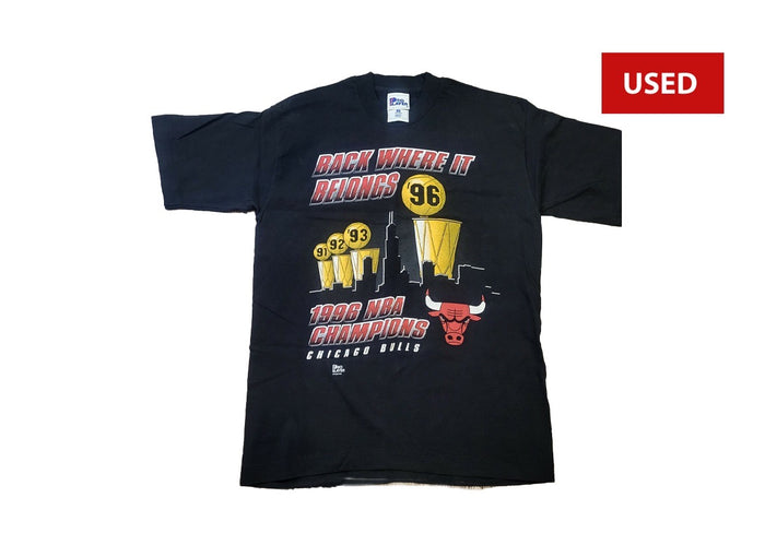 (USED) Chicago Bulls Back Where It Belongs Tee (HEATCHECK ARCHIVE)