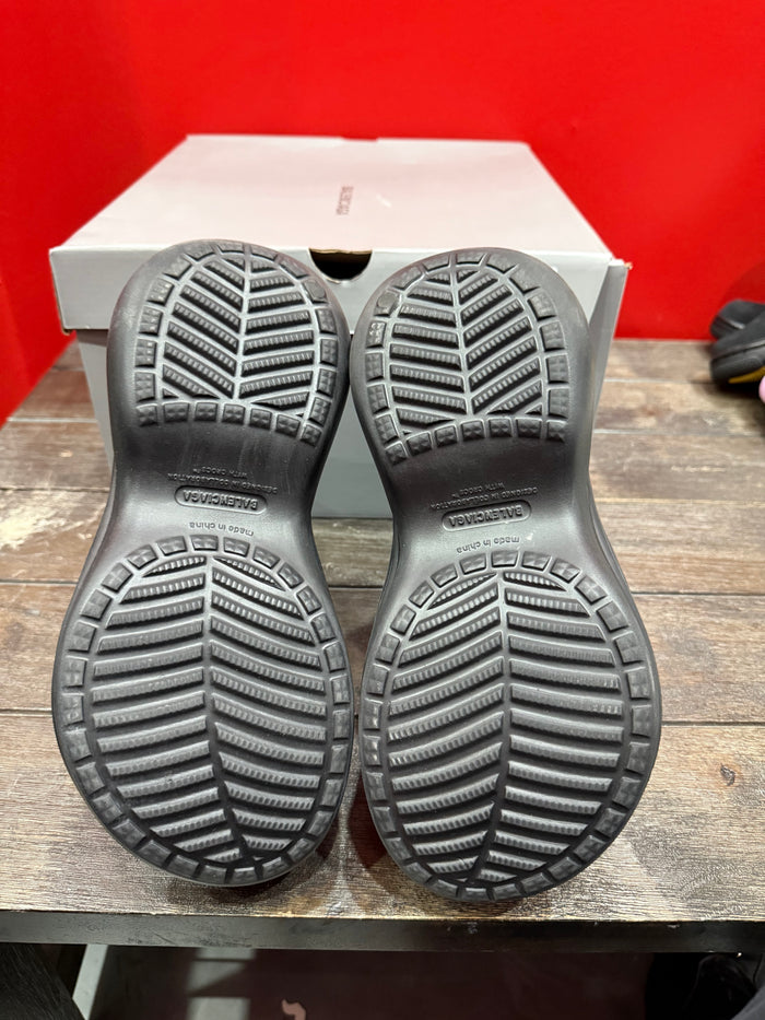 (USED) Crocs x Balenciaga Bootie Black - Sz 8