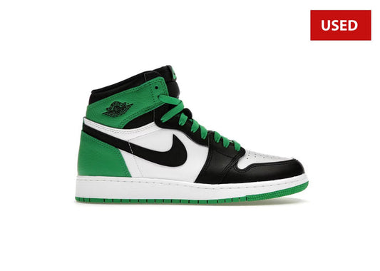 (USED) Jordan 1 Retro High OG Lucky Green (GS) - Sz 7