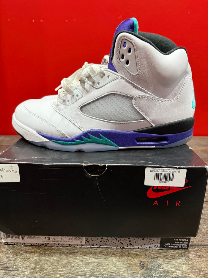 (USED) Jordan 5 Retro Grape (2025) - Sz 13