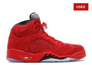(USED) Jordan 5 Retro Red Suede - Sz 10