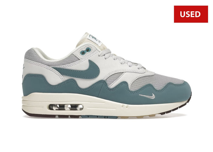 (USED) Nike Air Max 1 Patta Waves Noise Aqua (without Bracelet) - Sz 6.5