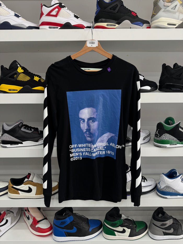 (USED) Off-White Bernini Black Long Sleeve T Shirt