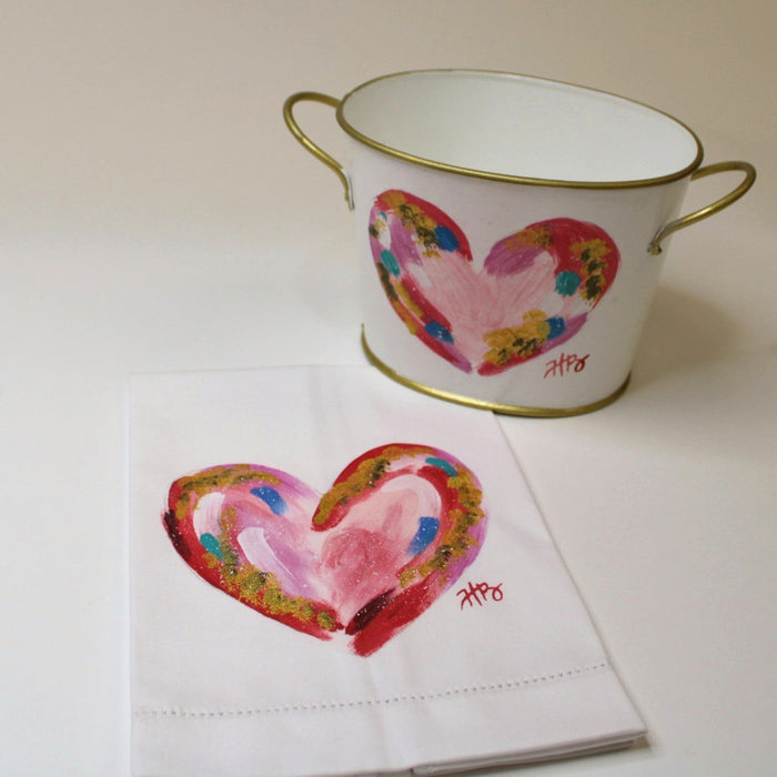 Valentine's Cachepot with Handles
