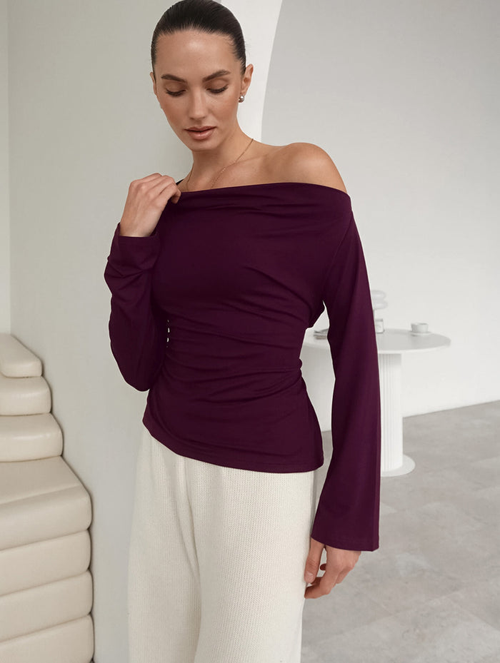 Veya Top - Maroon