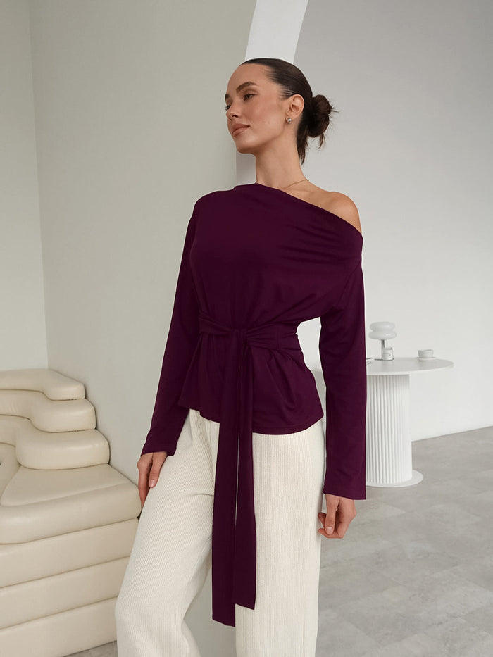 Veya Top - Maroon