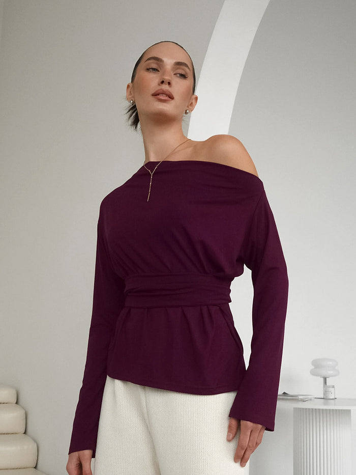 Veya Top - Maroon