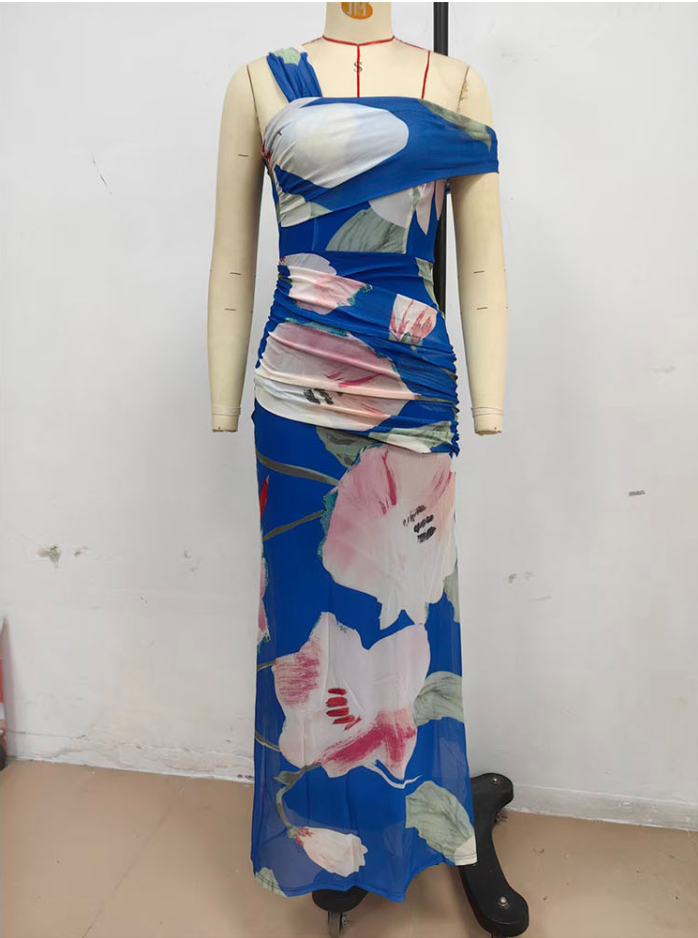 Vibra Maxi Dress - Dark Blue