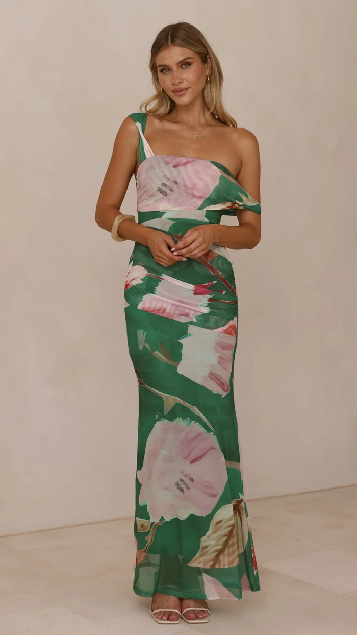Vibra Maxi Dress - Green