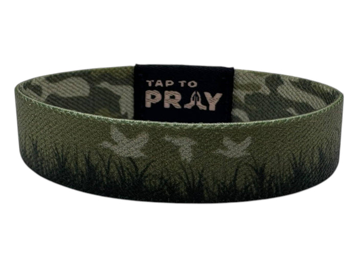 Waterfowl Camo | Tap To Pray™ Wristbands