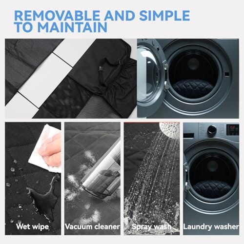 Waterproof Back Seat Extender for Dogs Travel Pet Clever
