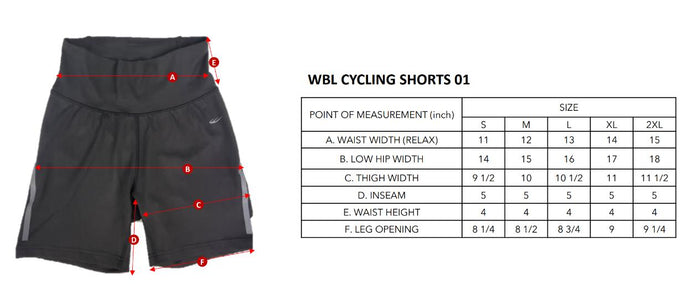 WBL CYCLING SHORTS 01