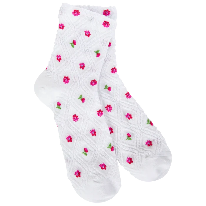 Weekend Lattice Quarter Rosebud *FINAL SALE
