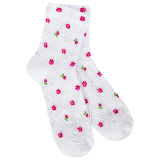 Weekend Lattice Quarter Rosebud *FINAL SALE