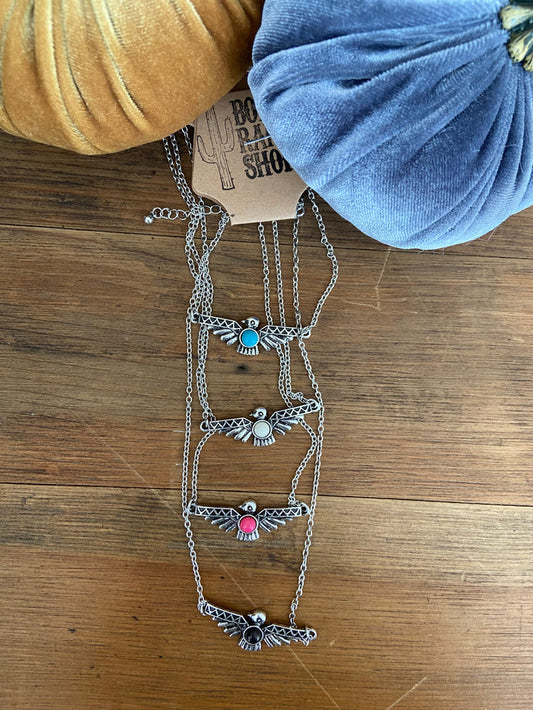 Western Thunderbird Pendant Necklace - Deer Creek Mercantile