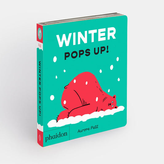 Winter Pops Up board book by Aurore Petit, front cover