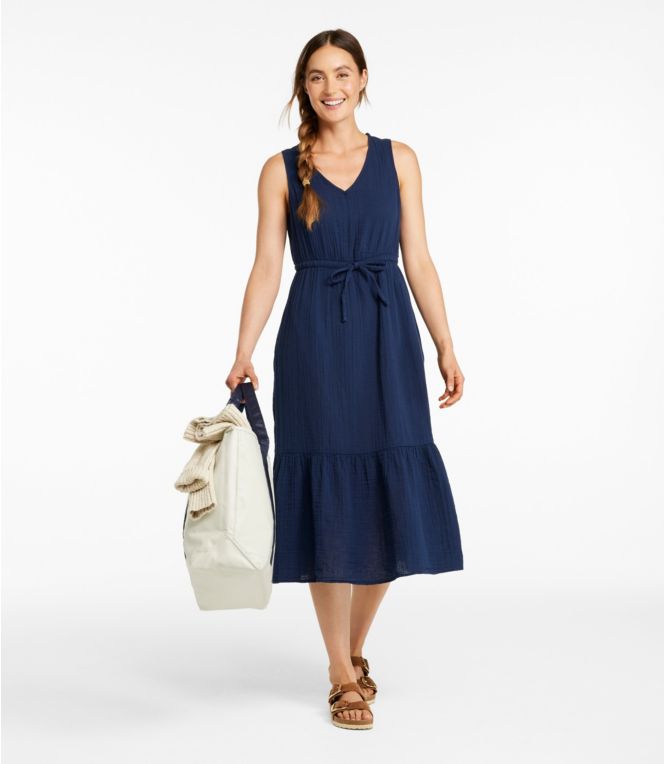 Women's Cloud Gauze Midi Dress