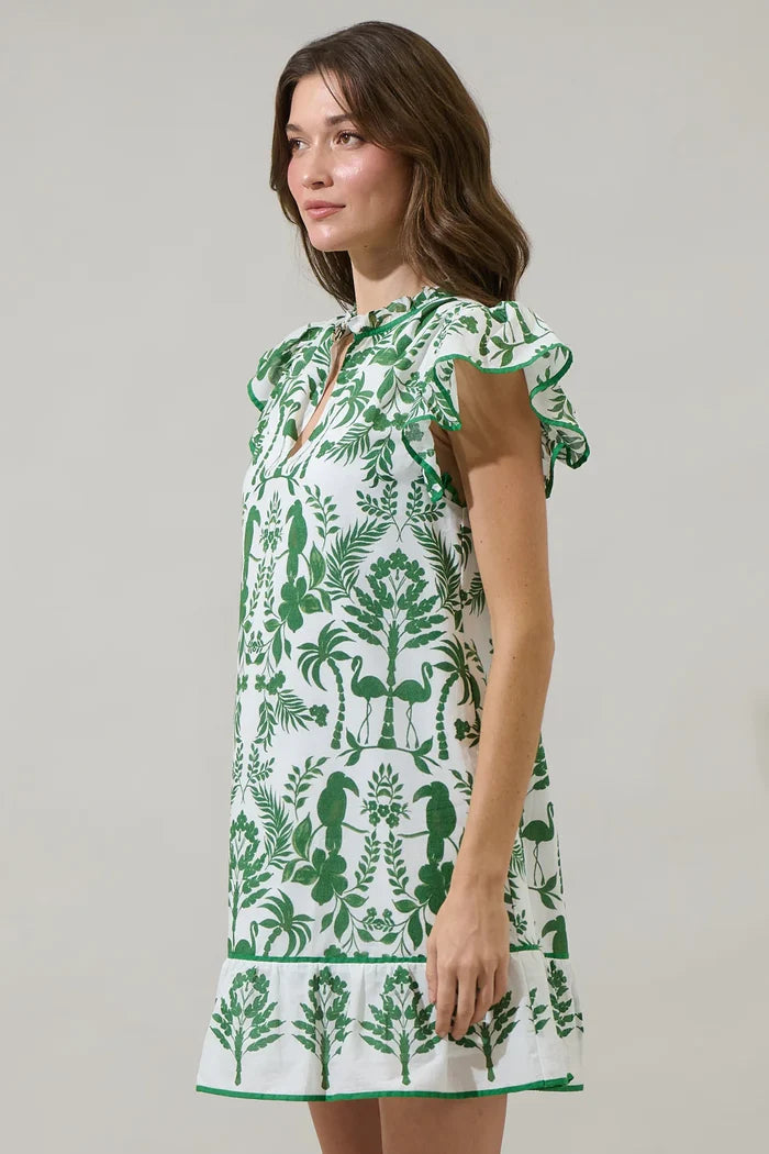 Women's Davina Floral Ebba Shift Mini Dress *FINAL SALE