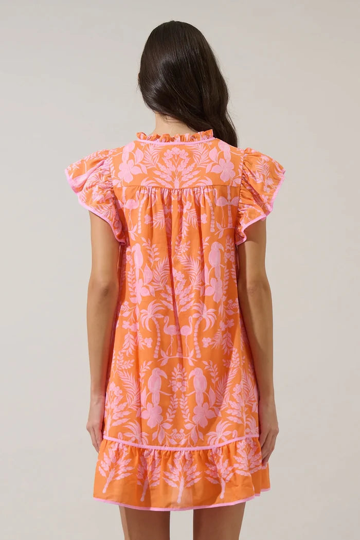 Women's Davina Floral Ebba Shift Mini Dress *FINAL SALE