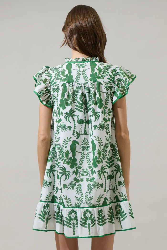 Women's Davina Floral Ebba Shift Mini Dress *FINAL SALE