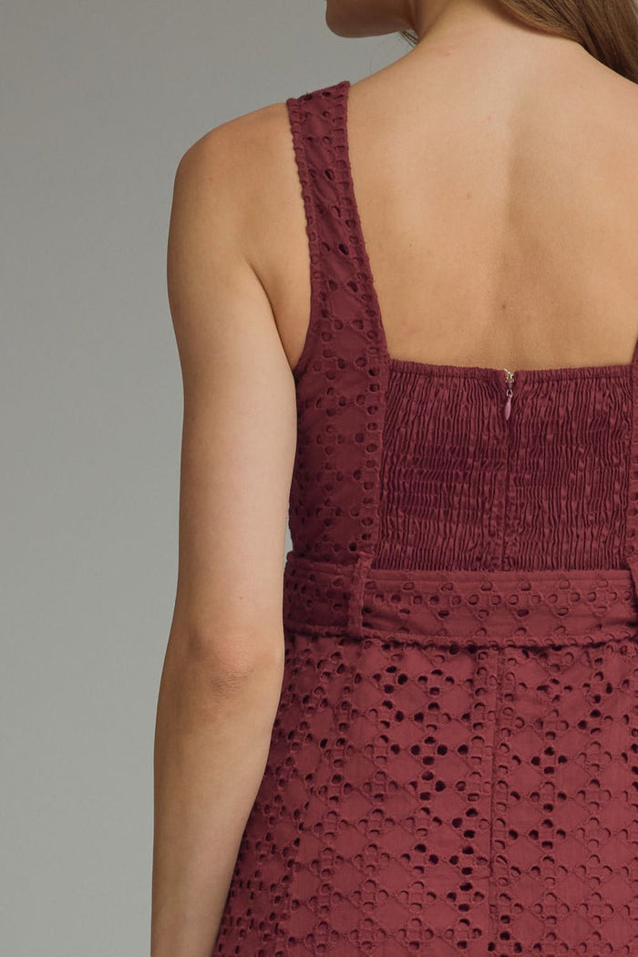Women's Lace Midi Dress