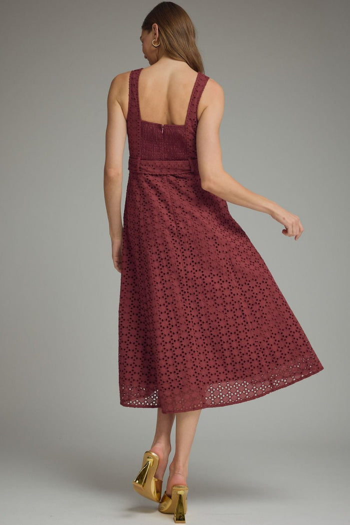 Women's Lace Midi Dress