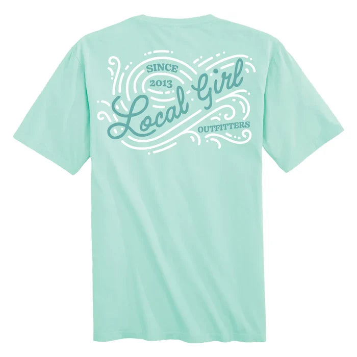 Women's LG Ocean Wave SS Tee