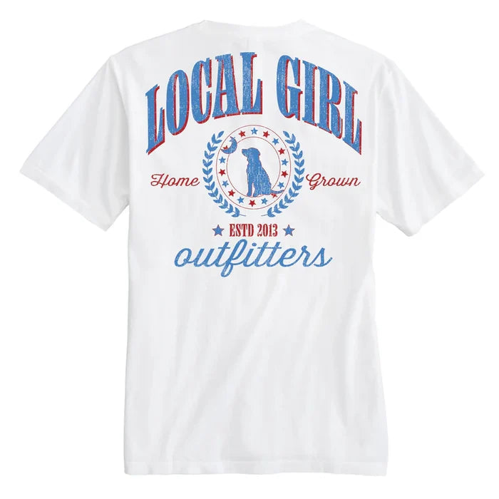 Women's LG Vintage USA SS Tee