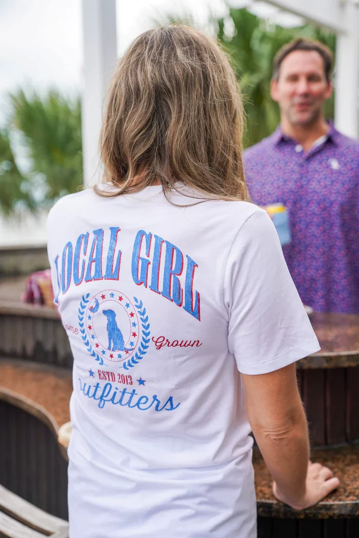 Women's LG Vintage USA SS Tee
