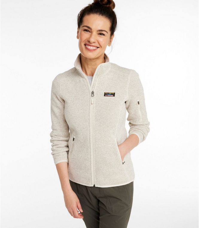 Women's L.L.Bean Sweater Fleece Full-Zip Jacket