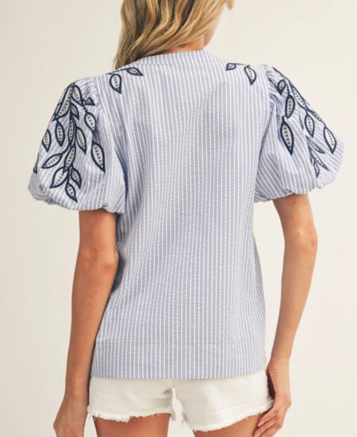 Women's Puff Sleeves Top