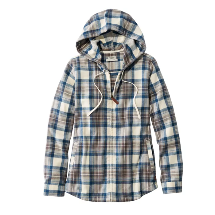 Women's Scotch Plaid Flannel Shirt