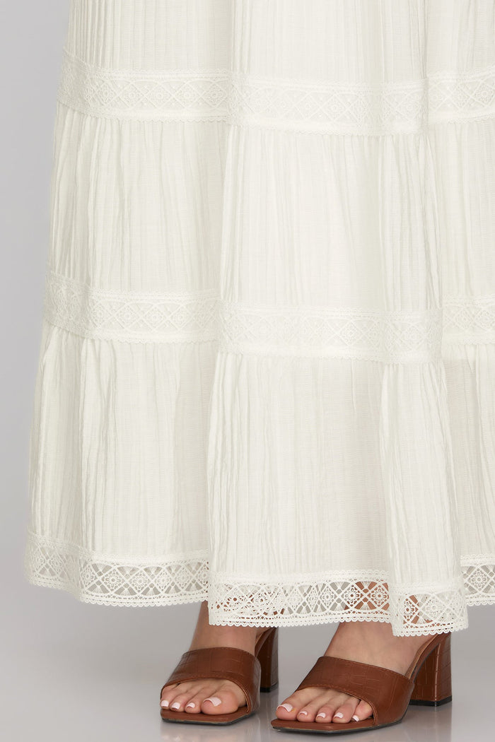 Women's Tiered Maxi Skirt