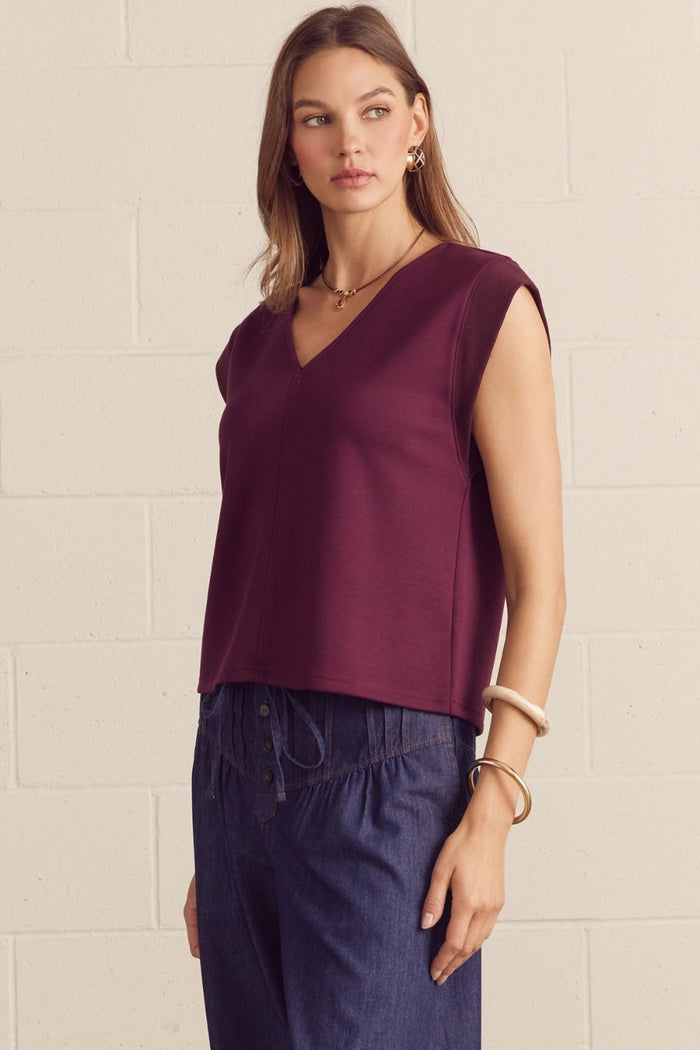 Women's V-Neck Top